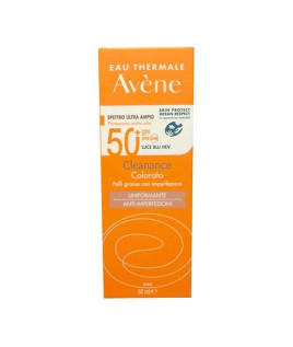 Avene Solare Cleanance Spf50+ Colorata 50 ml