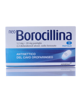 Neoborocillina 16 pastiglie classica 1,2+20mg