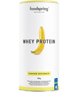 Foodspring Whey Protein Banana 750g