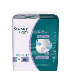 Serenity softdry sensitive pants maxi XL 10 pezzi	