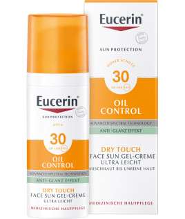 Eucerin sun oil control gel crema solare spf 30 50 ml	