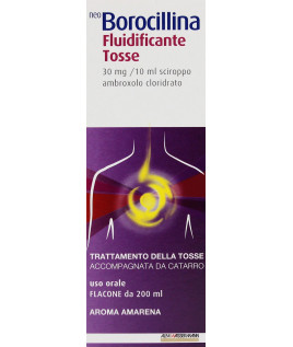NEOBOROCILLINA FLUIDIFICANTE TOSSE 30MG/10ML SCIROPPO 200ML