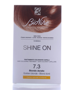 BIONIKE SHINE ON Trattamento colorante capelli BIONDO DORATO 7.3