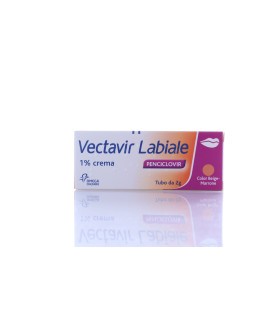 VECTAVIR LABIALE 1% CREMA BEIGE-MARRONE  2G