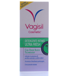 Vagisil Cosmetic Ultra Fresh DETERGENTE INTIMO CON ODOR BLOCK 250ml