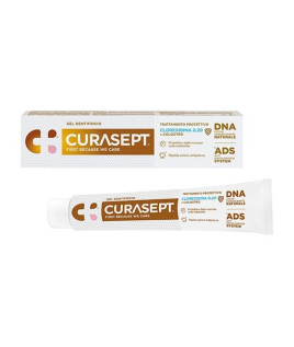 Curasept Gel Dentifricio Trattamento Protettivo Clorexidina 0.20% DNA+ADS 75ml