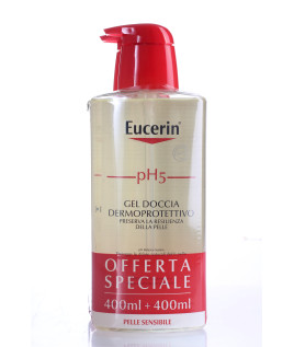 Eucerin Bipacco Ph5 Gel Doccia 400ml x2 