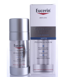 Eucerin Hyaluron-Filler Peeling & Serum Notte 30 ml