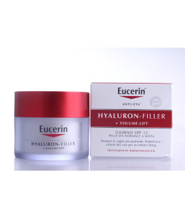 Eucerin Hyaluron-Filler + Volume-Lift crema giorno pelli da normali a miste SPF15 50 ml