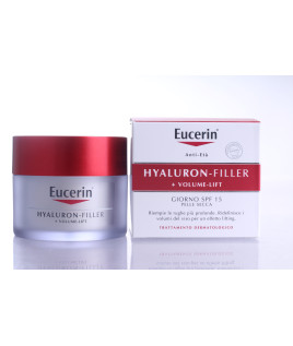 Eucerin Hyaluron-Filler + Volume-Lift crema giorno pelli secche SPF 15 50 ml