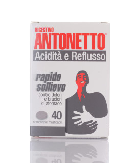 DIGESTIVO ANTONETTO ACIDITà E REFLUSSO 40 COMPRESSE