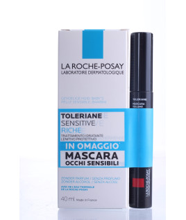 La Roche Posay Toleriane Sensitive Crema ricca 40 ml + Mascara Volume