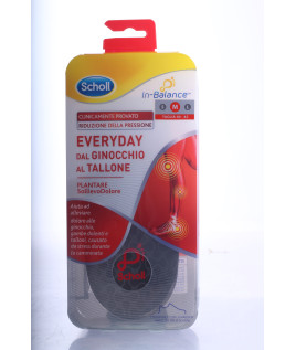 Scholl Plantare Sollievo dal ginocchio al tallone taglia M