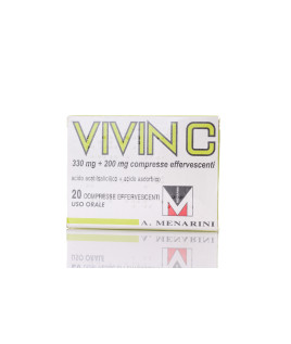 VIVIN C  330MG + 200MG 20 COMPRESSE EFFERVESCENTI A.MENARINI