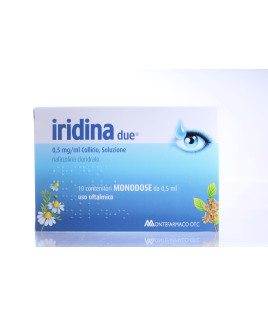 Iridina Due collirio  10 monodose da 0,5 ml