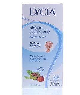 Lycia 20 Strisce Depilatorie Braccia / Gambe Perfect Touch 