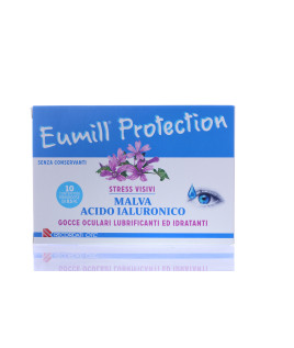 Eumill Protection Collirio Lubrificante e Idratante Monodose 10 Flaconcini