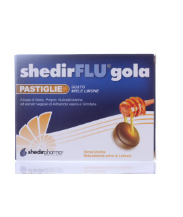 Shedirflu Gola 24 pastiglie gusto Miele/limone