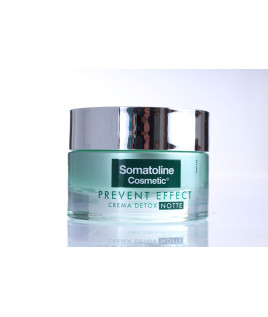 Somatoline Cosmetic Prevent Effect Crema Detox Viso Notte 50 ml