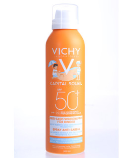Vichy Capital Soleil spray solare bambini Anti-sabbia SPF50+ 200ml 