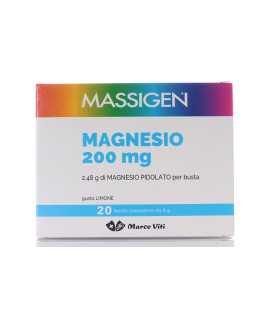 MASSIGEN MAGNESIO PIDOLATO 20BUSTE 6G