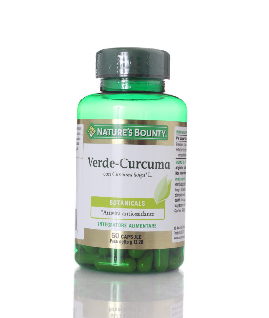 Nature's bounty Verde Curcuma 60 capsule