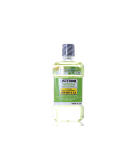 Listerine Green Tea collutorio anti-carie gusto te verde 500mlx2