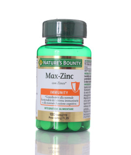 Nature's bounty Max Zinco 100 tavolette