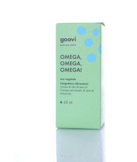 The Good Vibes Company Goovi Oro Vegetale Omega 60ml integratore