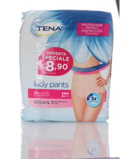 Tena Lady Pants Plus L 8pz