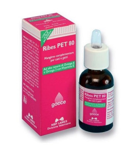 RIBES PET 80 GTT 25 ML VET