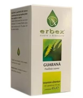 GUARANA 100CPS 430MG ERBEX