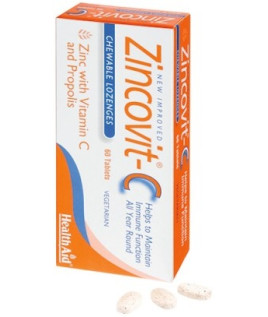 ZINCO VIT C 60TAV HEALTH AID