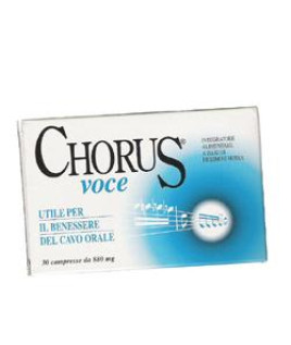 CHORUS VOCE 30CPR 880MG KI