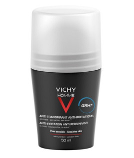 Vichy deodorante uomo roll-on anti traspirante 48 h 50 ml