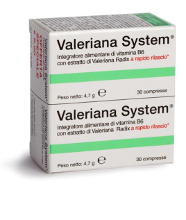 VALERIANA SYSTEM 30CPR+30CPR
