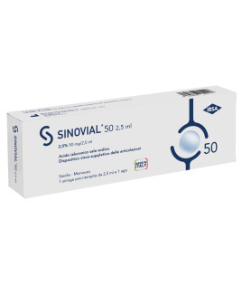 SINOVIAL 50 2% 50MG/2,5ML 1F