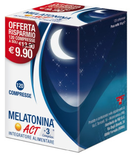 MELATONINA ACT+3 COMPLEX120CPR