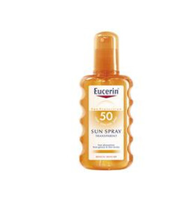 Eucerin sun spray solare trasparente oil control spf 50+ 200 ml