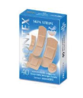 PRONTEX SKIN STRIPS ASSORT 40PZ