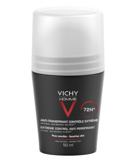 Vichy deodorante uomo roll-on anti traspirante 72 h 50 ml