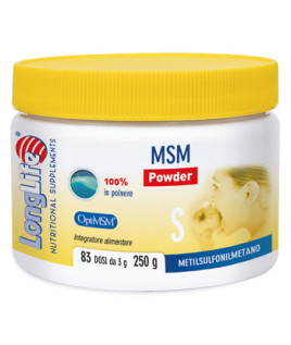 LONGLIFE MSM POWDER 250G