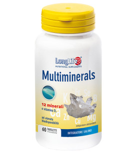 LONGLIFE MULTIMINERALS 60TAV