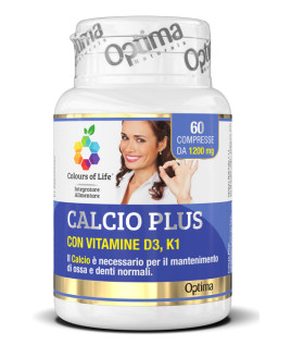 CALCIO PLUS VIT E/K 60CPR OPTIMA