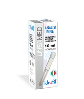 PROVETTA URINE 10ML IDROFIL