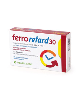 FERRO RETARD 30CPR (180077) FARM