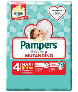 PAMPERS BD MUT MAXI 16PZ 1271