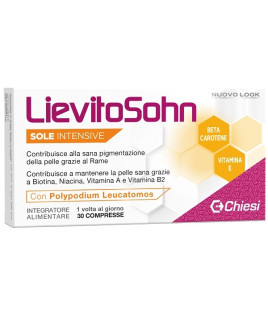 LIEVITO SOHN SOLE INTENSIV 30CPR