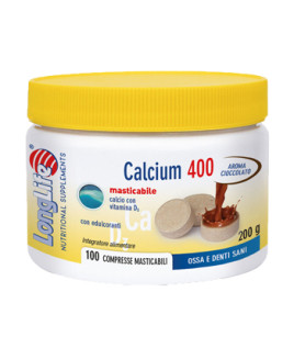 LONGLIFE CALCIUM CACAO 100CPR<