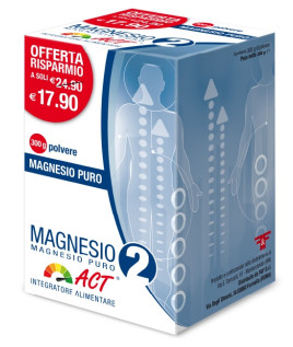 MAGNESIO 2 ACT MG PURO 300G